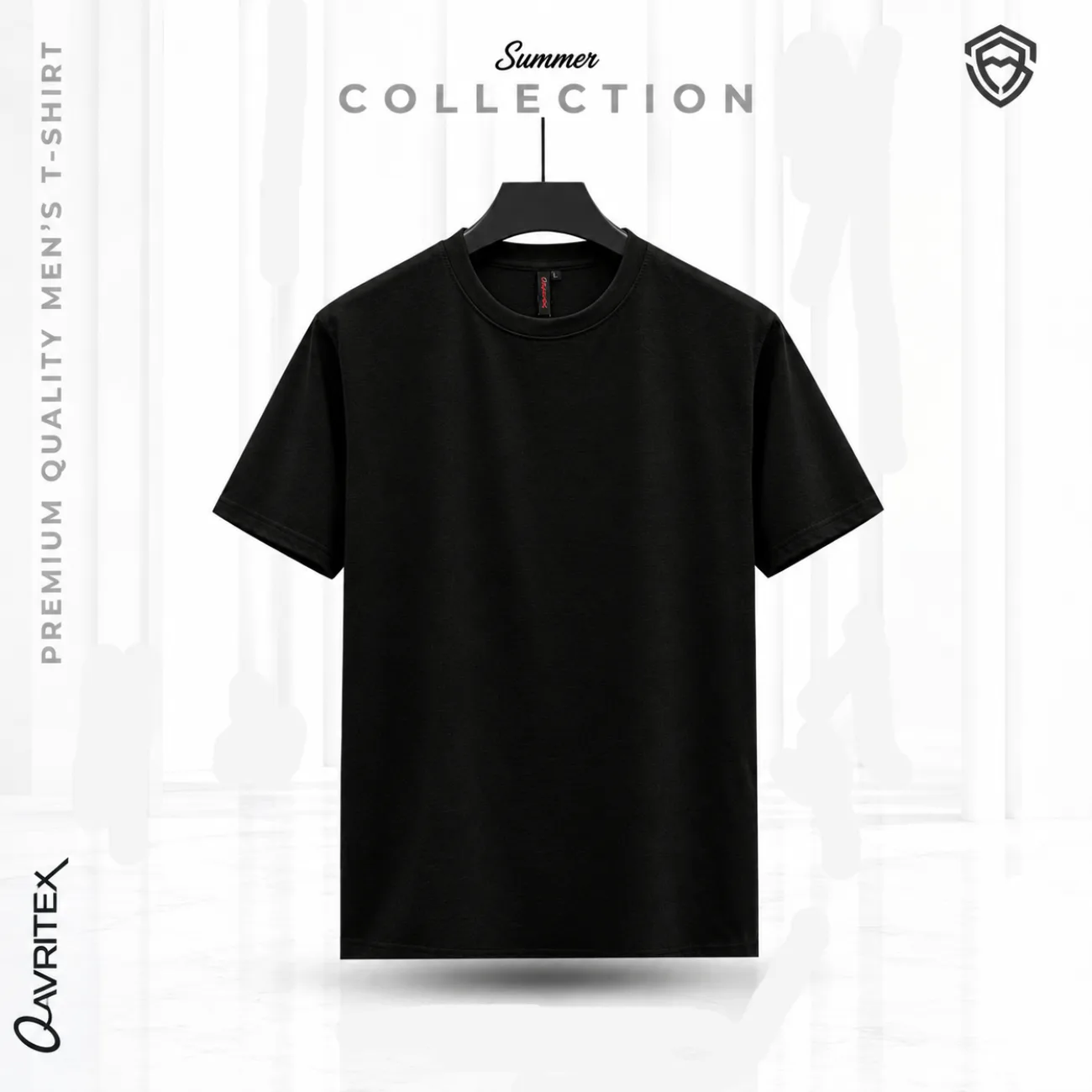 Premium Basic T-Shirt - Black Color