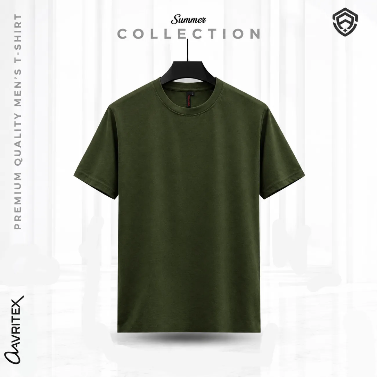 Premium Basic T-Shirt - Olive Color
