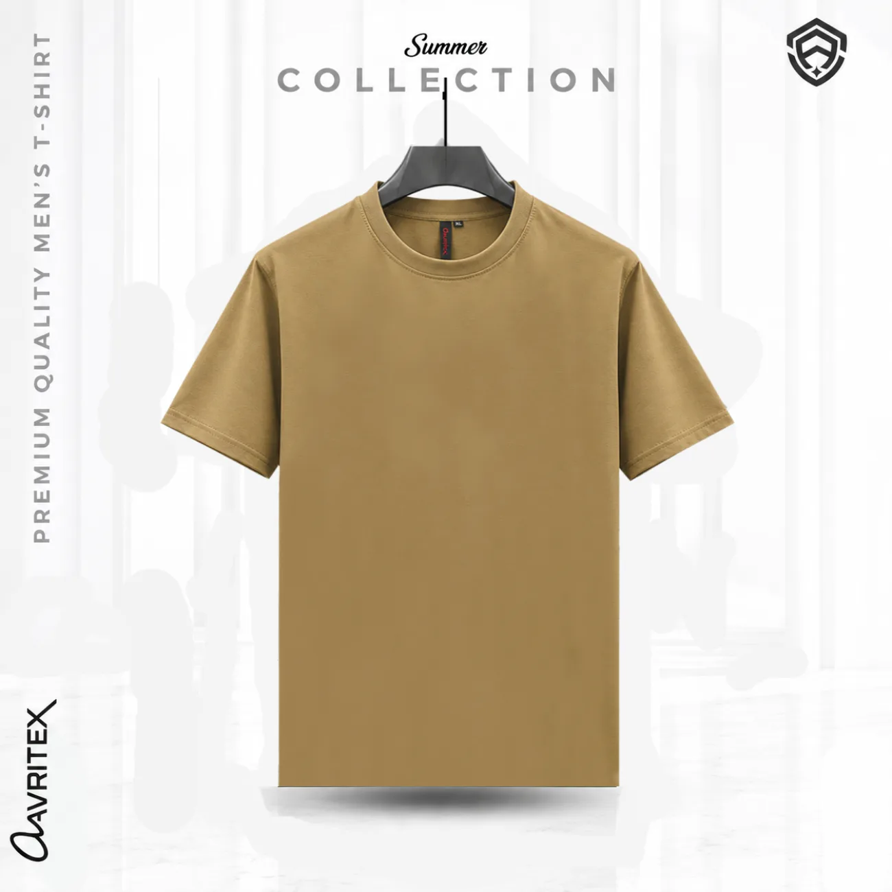 Premium Basic T-Shirt - Cream Color