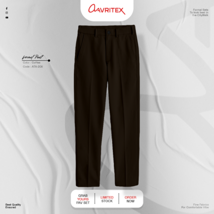 Formal Pant Coffee Color