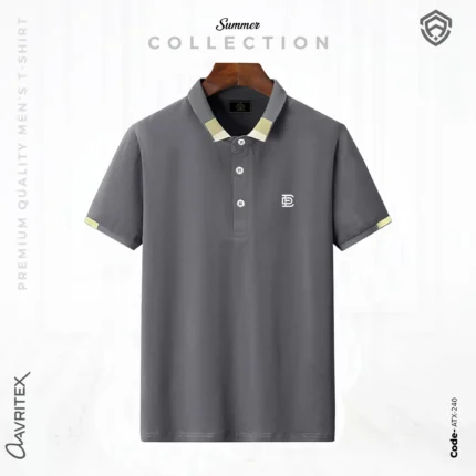 Premium Jacquard Polo Shirt - Surma Color